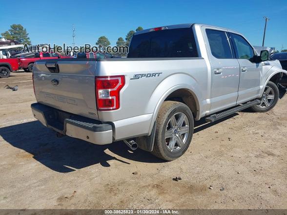 2018 Ford F-150 Xlt Silver vin: 1FTEW1CP2JFE58575